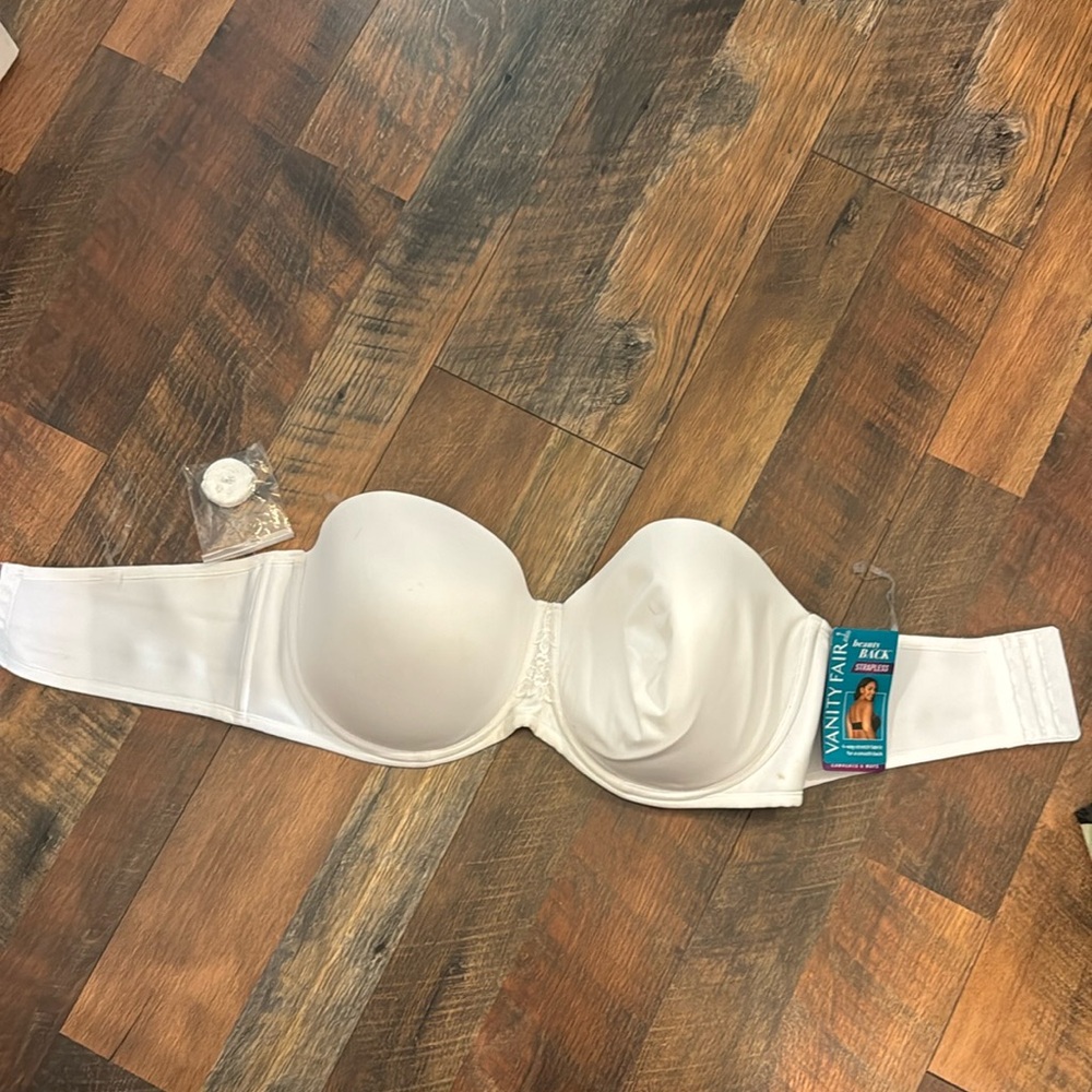 Strapless bra